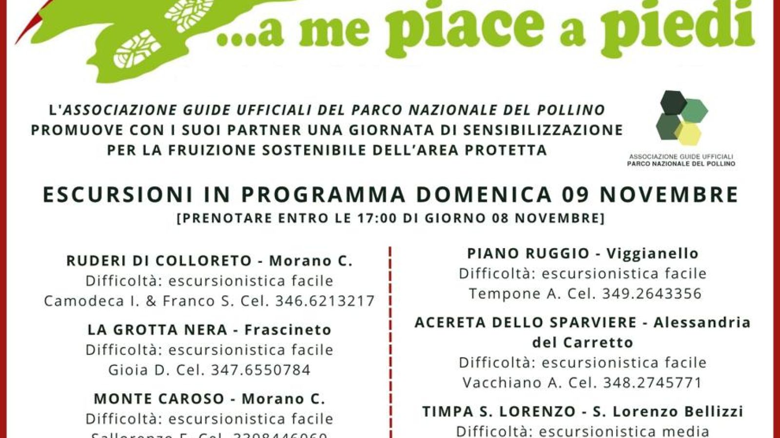 IL POLLINO A PIEDI: ESCURSIONI CON IL CAI DI CASTROVILLARI E IL CAI DI LAGONEGRO